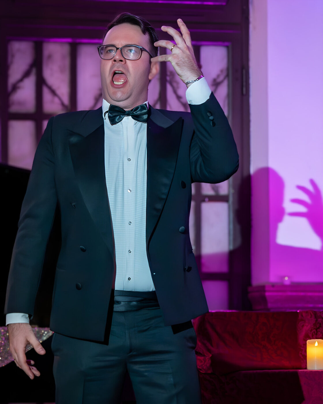 Nicolò Dal Ben tenore, momento di scena