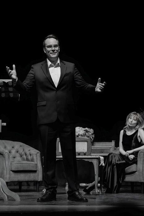 Nicolò Dal Ben in scena a teatro