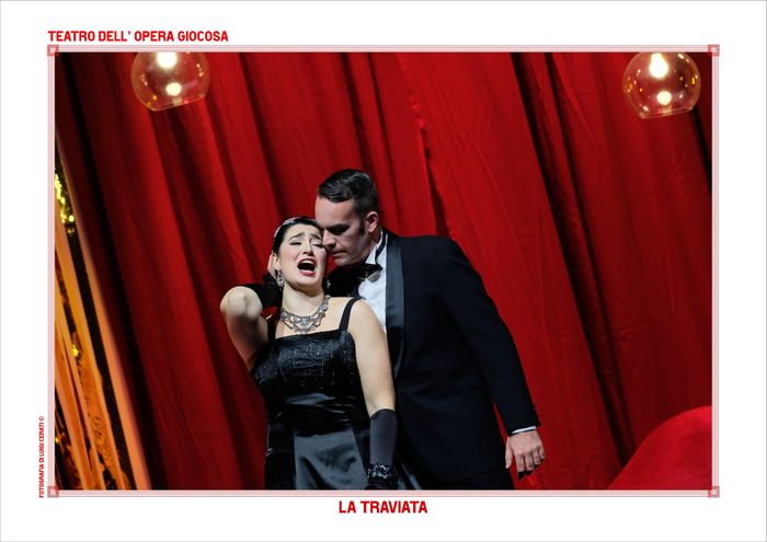 Nicolò Dal Ben, Alfredo e Violetta, secondo atto - La Traviata, Opera Giocosa di Savona